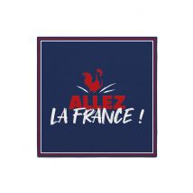 10 Tovaglioli Di Carta Forza Francia - Tifosi - Blu
