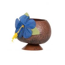 Hawaii kokosnoot beker - Thema: Hawaï - Bruin - Maat Uniek Formaat