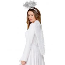 Kerstengelenset voor vrouwen - Thema: Religie - Grijs, Wit - Maat One size