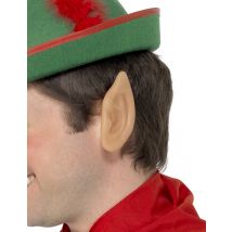 Kerst elf oren voor volwassenen - Thema: Kerstmis - Gekleurd - Maat One size