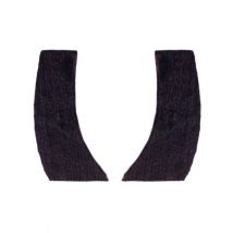 Bakkebaarden voor mannen - Thema: Jaren 80 - Zwart - Maat One Size