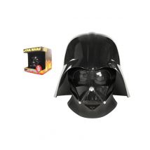 Luxe Darth Vader masker voor volwassenen - Thema: Bekende personages - Zwart - Maat Uniek Formaat