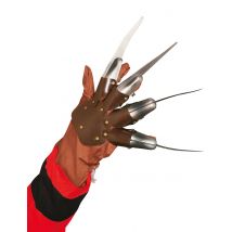 Freddy Krueger handschoenen - Thema: Bekende personages - Bruin - Maat Uniek Formaat