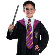 Kit toverstok + Bril Harry Potter Kind - Thema: Magie en Horror - Gekleurd - Maat One Size