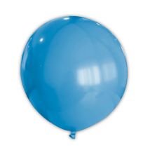 Reusachtige blauwe ballon - Thema: Kleuren - Blauw - Maat Uniek Formaat