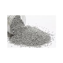 Metallic zilveren zand - Thema: Kleuren - Zilver / Grijs - Maat Uniek Formaat