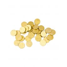 24 ronde gouden tafelconfetti 1,2 cm - Goud - Maat Uniek Formaat