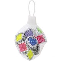 12 gekleurde diamanten ringen voor piñata - Thema: Cadeau-ideeën meisjes - Multicolore - Maat Uniek Formaat