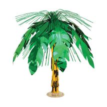 Tafelstuk hawaii palmboom - Thema: Hawaï - Maat Uniek Formaat