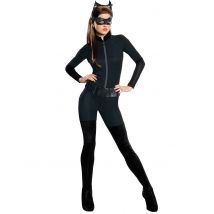 Sexy New Movie Catwoman kostuum voor dames - Thema: Verkleedideeën - Zwart - Maat Medium