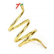 Goudkleurige slang armband - Thema: Historische personages - Goud - Maat Uniek Formaat