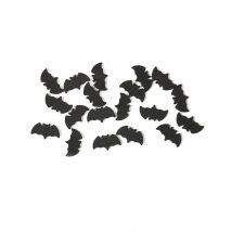 Vleermuis Confetti Halloween decoratie - Thema: Magie en Horror - Zwart - Maat Uniek Formaat