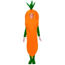 Oranje wortel pak voor kinderen - Thema: Verkleedideeën - Oranje - Maat 158 (11-13 jaar)