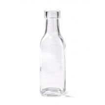 Rechthoekige glazen fles - Thema: Jaren 20/30 - Grijs, Wit - Maat Uniek Formaat