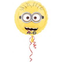 Minions ballon - Thema: Bekende personages - Gekleurd - Maat One Size