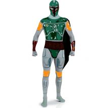 Boba Fett second skin Star Wars kostuum volwassenen - Thema: Verkleedideeën - Gekleurd - Maat Large