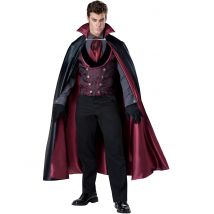 Graaf van Middernacht kostuum voor heren - Premium - Thema: Verkleedideeën - Gekleurd - Maat XL