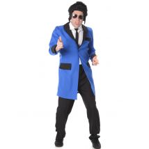 Jaren 50 Teddy Boy kostuum voor mannen - Thema: Retro - Blauw - Maat M