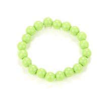 Groene kralenarmband voor volwassenen - Thema: Kleuren - Groen - Maat One Size