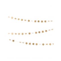 Gouden mini sterrenslinger - Thema: Étoile - Goud - Maat One Size
