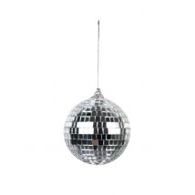 6 discoballen - Thema: Disco - Zilver / Grijs - Maat One Size