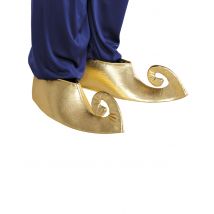 Arabische sultan overschoenen voor volwassenen - Thema: Werelddelen - Goud - Maat Uniek Formaat