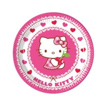 8 borden Hello Kitty 23 cm