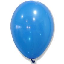 50 blauwe ballonnen - Thema: Suomi - Blauw - Maat Uniek Formaat