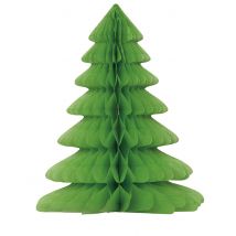 Kerstboom tafeldecoratie 30 cm - Groen - Maat Uniek Formaat