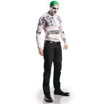 Suicide Squad Joker kostuum en schmink voor volwassenen - Thema: Harley Quinn - Maat Uniek Formaat