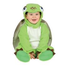 Schildpad baby kostuum - Thema: Dieren - Groen - Maat 18 - 24 maanden