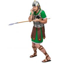 Romeinse legionair kostuum voor mannen - Thema: Verkleedideeën - Groen - Maat L