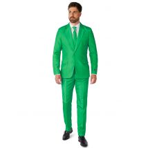 Mr. Green Suitmeister kostuum voor mannen - Thema: Chic et choc - Groen - Maat S (EU 46)