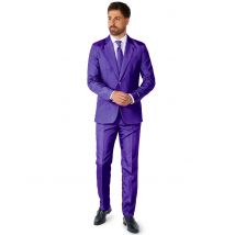 Mr. Purple Suitmeister kostuum voor mannen - Thema: Kleuren - Paars - Maat XXL (EU 62)