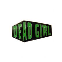 Doodskist Dead Girl ring - Thema: Magie en Horror - Groen - Maat Uniek Formaat