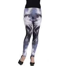 Galaxy legging voor vrouwen - Thema: Espace - Gekleurd - Maat Uniek Formaat