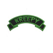 Groene Kreepsville Kreepy patch - Groen - Maat Uniek Formaat