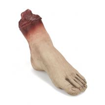 Bloederige voet decoratie - Thema: De meest angstaanjagende - Rood - Maat Uniek Formaat