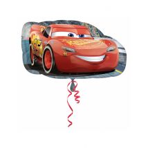 Aluminium Cars 3 ballon - Thema: Alle licenties - Rood - Maat One Size