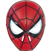 Ultimate Spider Man masker voor kinderen - Thema: Bekende personages - Rood - Maat One Size