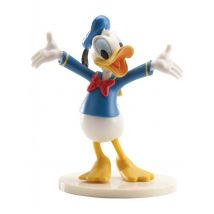 Donald Duck taart figuurtje - Thema: Bekende personages - Gekleurd - Maat Uniek Formaat