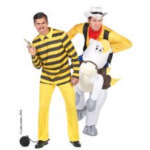 Dalton en Jolly Jumper Lucky Luke koppelkostuum - Thema: Alle licenties - Gekleurd - Maat Uniek Formaat