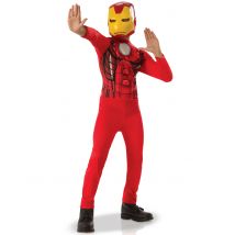 Iron Man outfit voor jongens - Thema: Cadeau-ideeën jongens - Rood - Maat 110/116 (5-6 jaar)