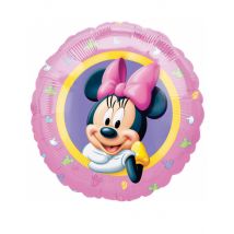Aluminium ballon Minnie Mouse - Thema: Sfeer decoratie - Roze - Maat One Size