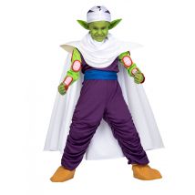 Dragonball Piccolo kostuum voor kinderen cadeauverpakking - Thema: Cosplay - Grijs, Wit - Maat 158 - 164 (13 - 14 jaar)