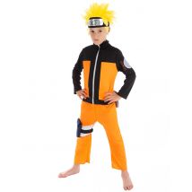 Origineel Naruto kostuum voor kinderen - Thema: Cosplay - Zwart - Maat 146/152 (11-12 jaar)