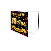 18 jaar verjaardagsboek - Gekleurd - Maat Uniek Formaat