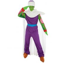 Dragon Ball Piccolo kostuum voor volwassenen - Thema: Bekende personages - Gekleurd - Maat Large