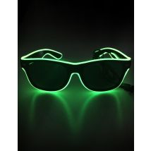 Neon bril voor volwassenen - Thema: Fluo en fosfo - Multicolore - Maat Uniek Formaat
