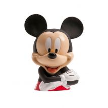 Mickey spaarpot met snoep - Thema: Bekende personages - Gekleurd - Maat Uniek Formaat